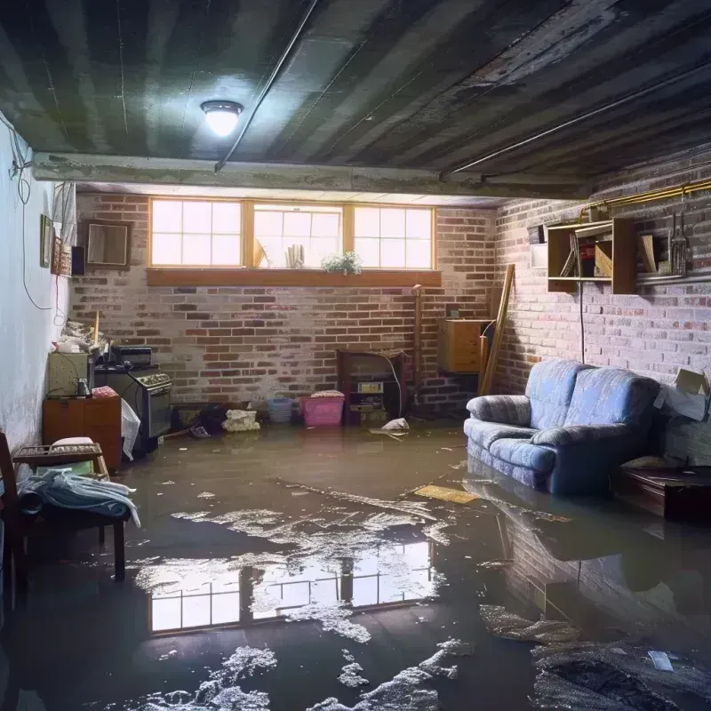 Flooded Basement Cleanup in Brooklyn, IN